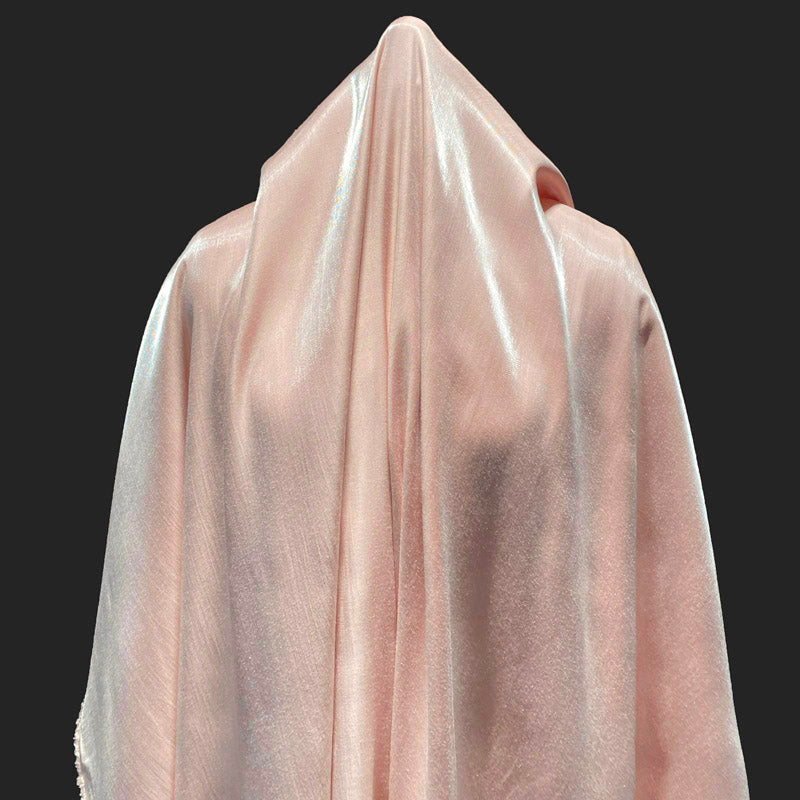 Iridescent Gradient Satin - Metallic Two Tone Glossy Textile