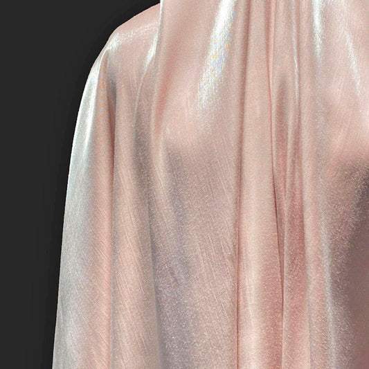 Iridescent Gradient Satin - Metallic Two Tone Glossy Textile