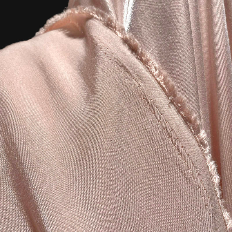 Iridescent Gradient Satin - Metallic Two Tone Glossy Textile