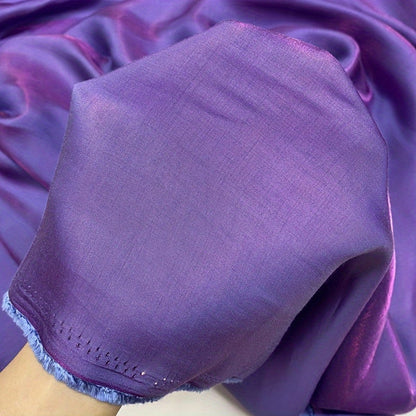 Gradient Metallic Satin - Iridescent Two-Tone Glossy