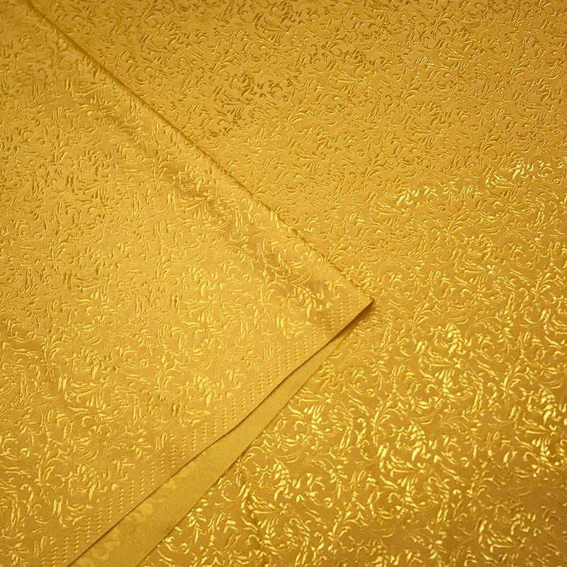 Gold Victorian Brocade - Metallic Jacquard
