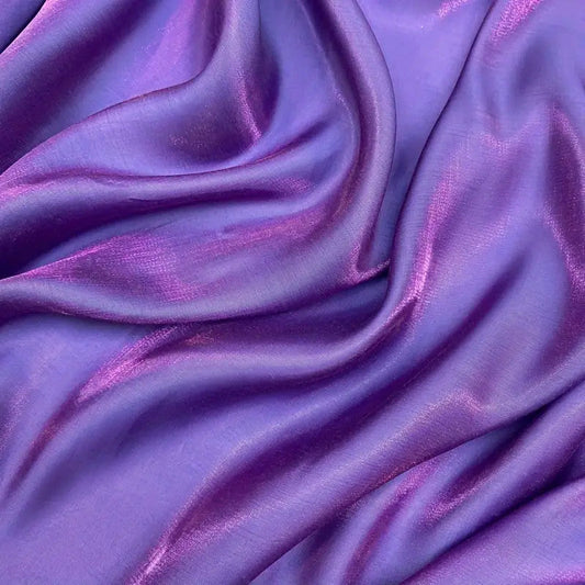 Gradient Metallic Satin - Iridescent Two-Tone Glossy
